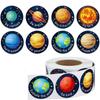 50-500 Pièces Autocollants Récompense Enfants Mignon Espace Planète Étiquette Fournitures Enseignants Décoration Scrapbooking DIY Papeterie Autocollants