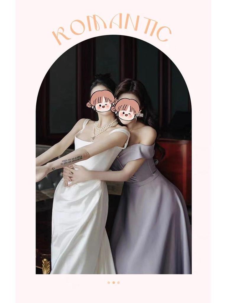 2025 Purple Bridesmaid & Evening Dress for Women