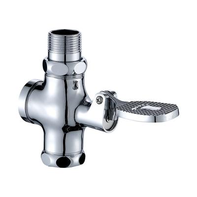 Copper Large Foot Flush Valve, Toilet, Toilet, and Toilet, Foot Four-way Flush Valve