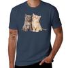 Cute Kittens Tshirt Thanksgiving Casual Tee