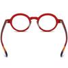 New Frosted Personalized Round Eyeglass Frame for Small Faces - Unisex Myopia Glasses