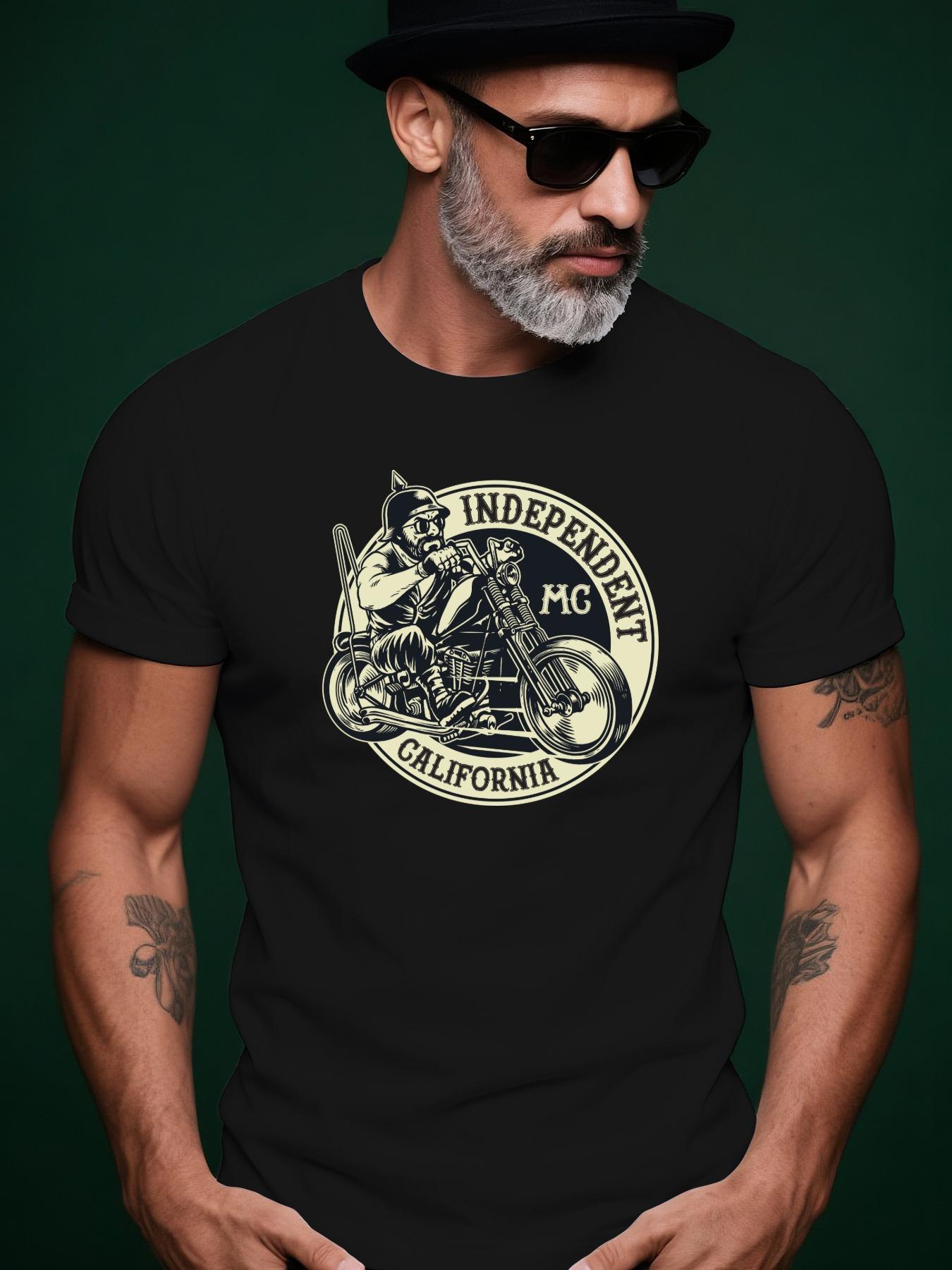 Biker Gang Motorcycle Tshirt Motorcycle Tshirt - Casual S... S