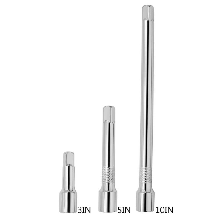 1PC Electric Wrenches Electroplating Long Bars for 1/2 Inch Electric Wrenches