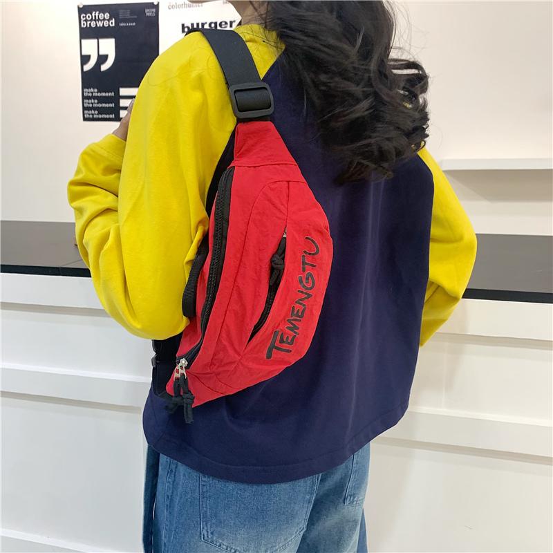 Outdoor Sports Men's Chest Bag Women's Shoulder Crossbody Bag