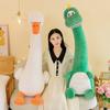 Creative Dragon Palace Inspired Plush Pillow Perfect For Snuggling Long Neck Goose