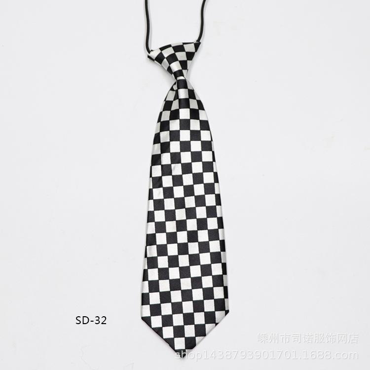 Children'S Printed Small Tie, Handsome Trendy Treasure Tie, Baby Tie, Student School Uniform Tie.