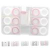 Portable Transparent Portable Case Storage Box Holder Container