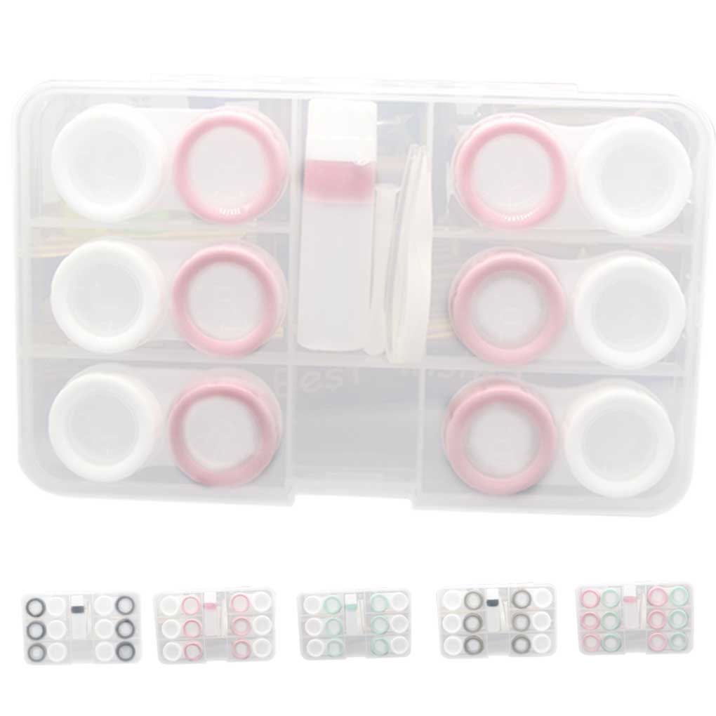 Portable Transparent Portable Case Storage Box Holder Container