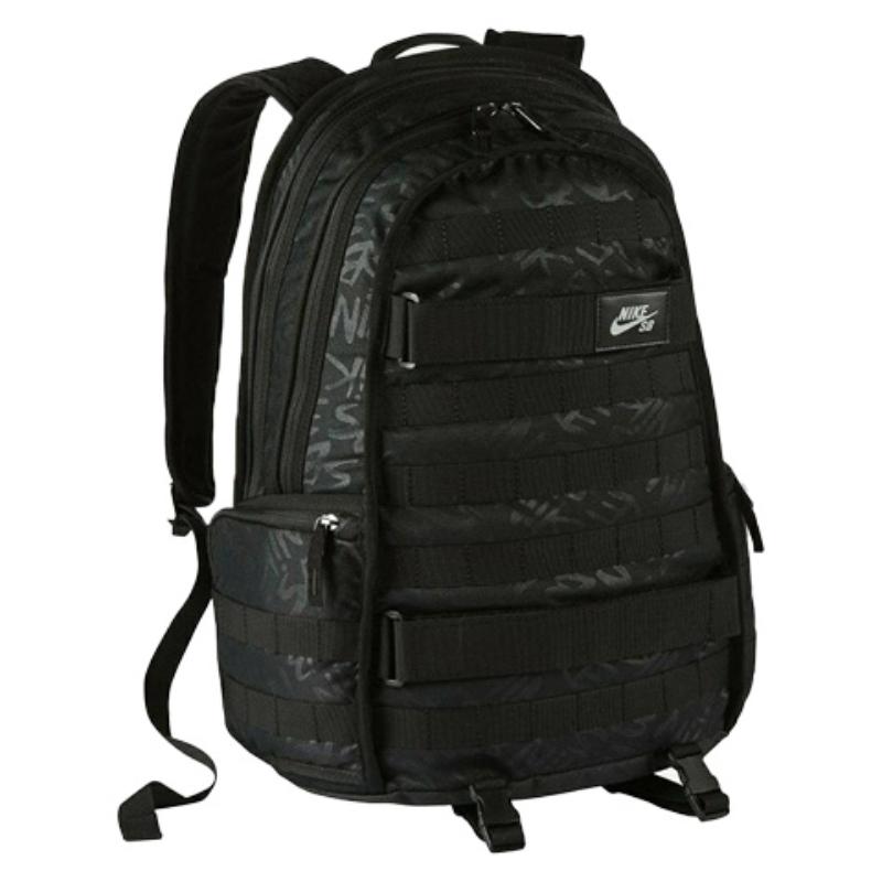 Nike Polyester Backpack Regular Unisex Black Casual BA5404-010