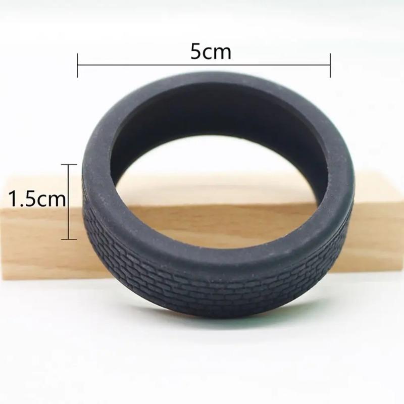 4PCS/Set Silicone Suitcase Wheels Protection Cover with Silent Sound Reduce Noise Trolley Box Luggage Caster Shoes Casters Cover