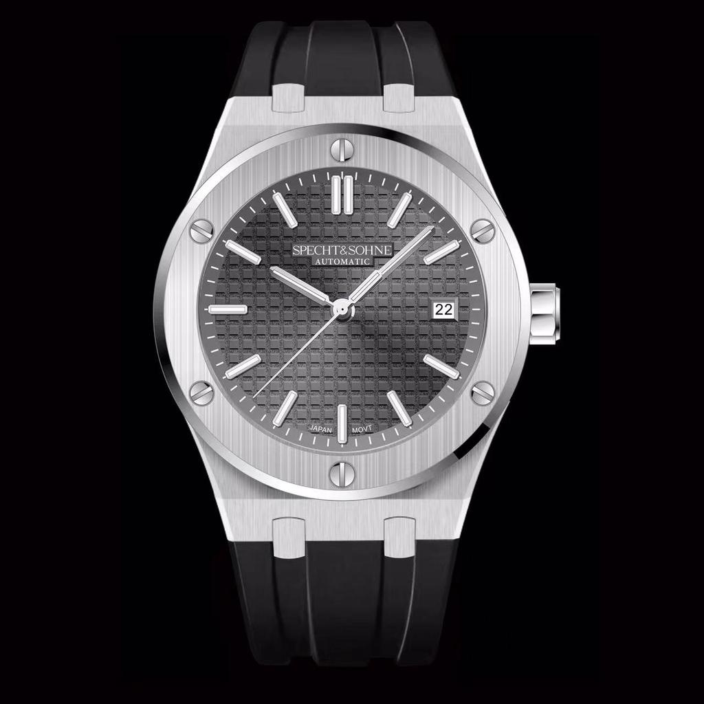 Specht&Sohne 2025 New Luxury Men's Watch Automatic Mechanical Wriswatch Rubber Strap Japan Miyota 8215 Movt Sports Watches 40MM