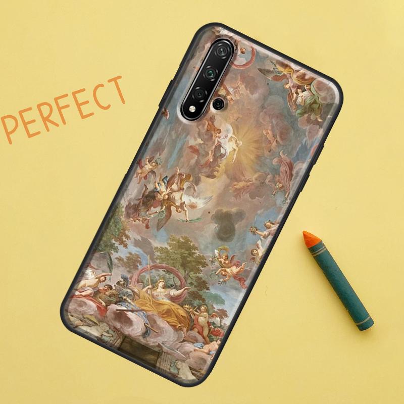 Michelangelo Art Case For Huawei Nova 9 10 SE 11i 8i 7i 3i Nova 5T Y60 Y61 Y70 Y90 P20 P30 P40 Lite P60 Pro