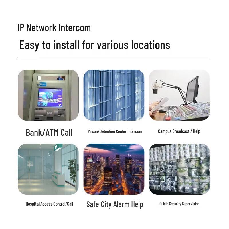 Weiling SIP Visual IP Intercom and Conference Audio System (CN version)