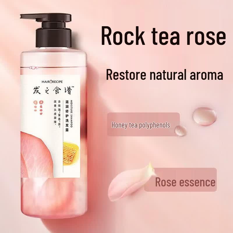 Hair Recipe Rose Moisturizing & Repair Shampoo