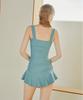 VIKINI VENDER Reverie Shirred Skirt Monokini - Green