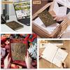 Invite 3D Phoenix Bronze Dnd  Leather Journal Writing Notebook With  Handmade Leather Diary,Travel  To Write In,Diary Gift For Men Women