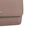 Michael Kors Long Letter Logo Flap Three-In-One Leather Wallet Women Wallet Gray Brown 35F7STVE1T