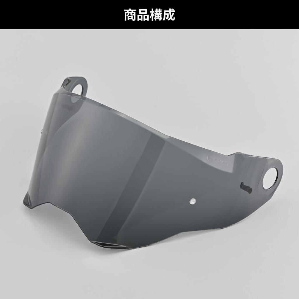 Daytona Motorcycle Helmet Optional Shield Dark Smoke 48937 DN-004LT