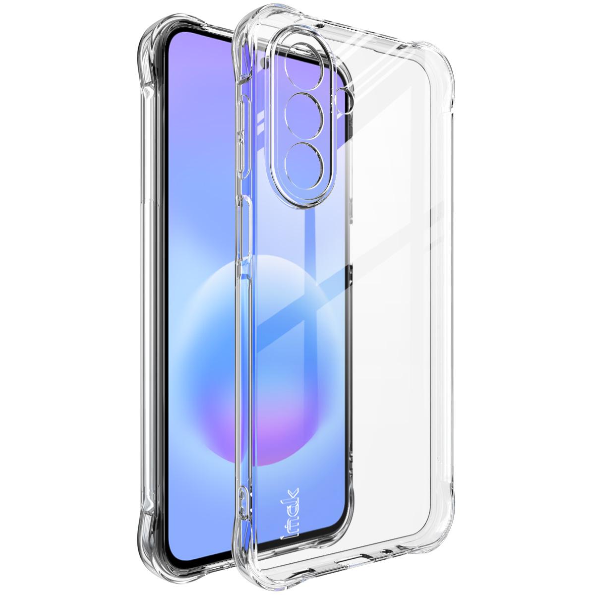 

For Samsung Galaxy A27 5G Phone Case IMAK Shock-resistant Soft Case Samsung Galaxy A27 5G белый