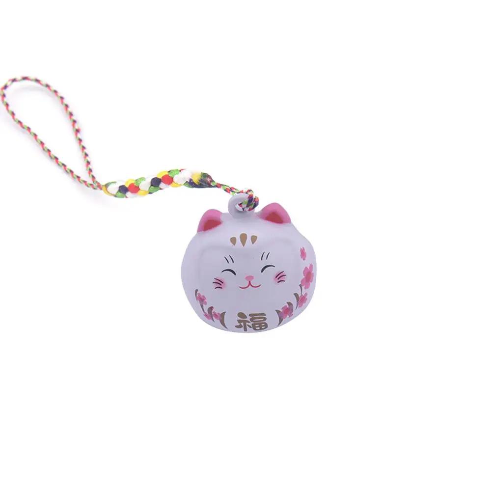 Cartoon Phone Pendant Bag Pendant Keychain Pendant Japanese Lucky Cat Keychain Phone Charm Mobile Phone Strap Maneki Neko