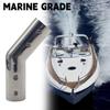 2-Way Pipe Fitting Elbow Marine 110/120/140 Degree Boat Hand Rail Fitting Elbow Pipe Connector 22/25mm with L Shape Hex Key