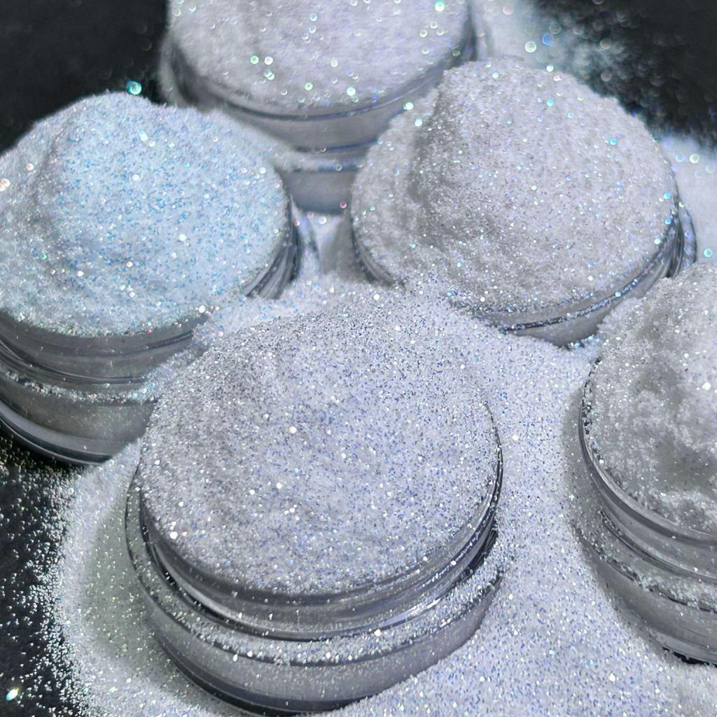 Polarized Iridescent Fine Glitter Powder for Nail Art (0.1mm)