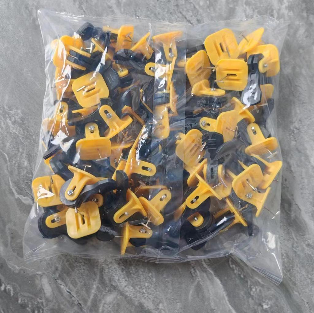 Tile Leveling Tool: Floor Tile Cross Spacer & Positioning Device with Steel Needle