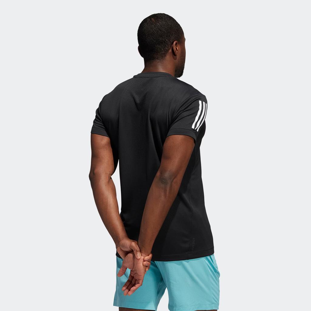 Adidas HRDY Warri Tee Breathable Sports Short Sleeve Men Tops Black GT8259