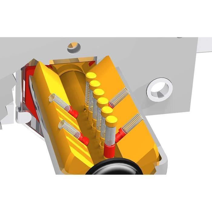 Fac Uve Serrure Nickelé 80 Mm - 01090