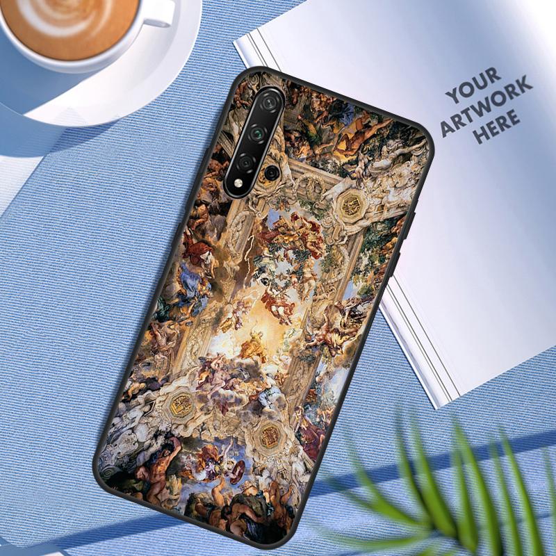 Renaissance Art Painting For Huawei Nova 12i 8i 7i 3i 11 9 10 SE Y60 Y61 Y70 Y72 Y73 Y90 Y91 P20 P30 Pro P40 Lite Case