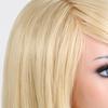 Light Gold Curly Wavy Wig Long Length Costume Wig Premium Long Cosplay Wig  For Women