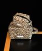 Donutvinylshop Leopard Handle Cube Pouch (S)