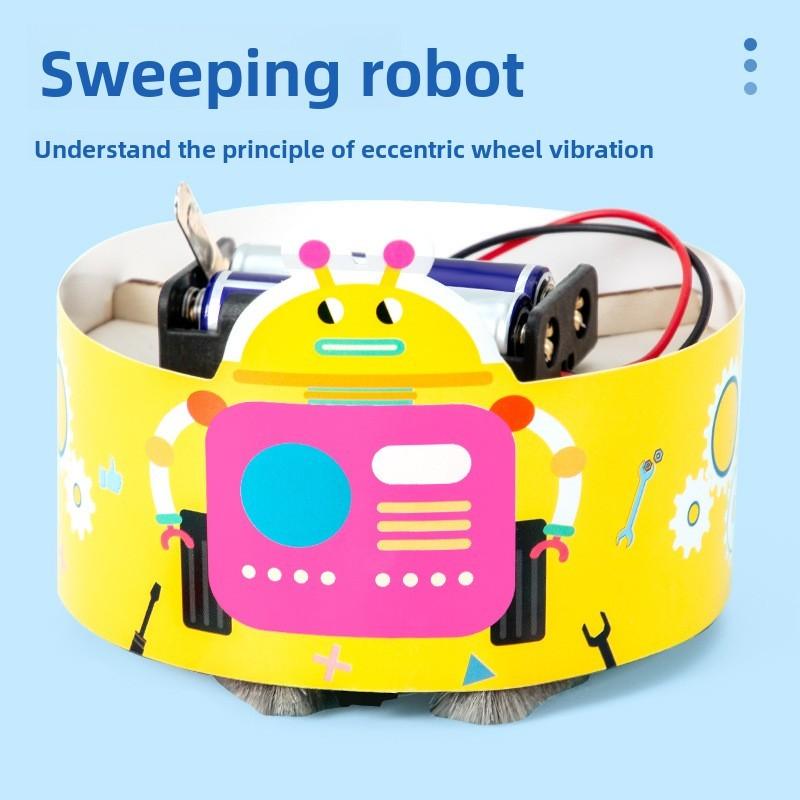 Science Experiment Diy Robot Vacuum Cleaner Kit For Students Children Stem Educational Toy