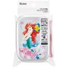 Skater Aluminum Bento For Compatible with Warm Includes Lunch Made In Disney Ariel 24 ALB5NV Box, 370ml, Children, Storage, Belt, Japan,