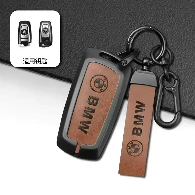 -Autosleutelhoesje Houder Sleutelschaal Voor BMW 1 3 5 7 Serie X1 X3 X4 X5 F10 F15 F16 F20 F30 F18 F25 M3 M4 E34 Sleutelhanger Accessori