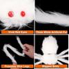2025 Halloween Sweets Halloween Simulation Skull Big Spider  Plush Spider Ornament