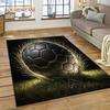 Soccer Football Field Rug Carpet for Living Room Bedroom Home Decor,Floor Mat Non-slip Decoration for Sofa Kitchen Doormat Gifts