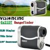 Visionking Professional 6x21 OLED Laser Rangefinder 700m 1000m Distance Meter Angle Measure Golf Hunting Optical HD Monocular