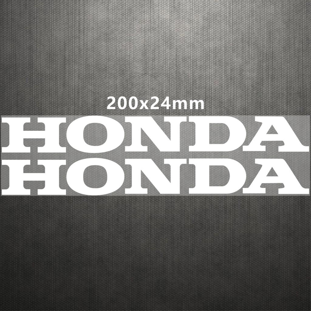 Vinyl Honda Sticker Motorcycle Logo Stickers Reflective Decal