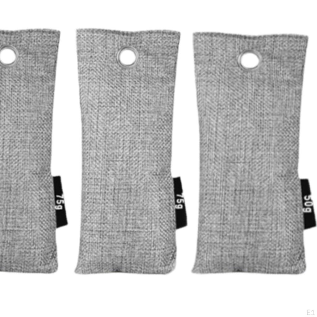 4Pcs Shoe Deodorizers Set Odor Remover with Haning Hole Air Purification Accessories for Wet Rainy