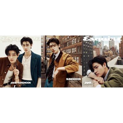 ESQUIRE Korea 2025 Juni ENHYPEN JAKE & SUNGHOON K POP, KSTAR, KFASHION, KBeauty