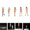 1/64 Scale Model People Figures Ornament Mini Resin Female