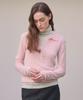 OURO Collar Alpaca Knit [ Pink ]
