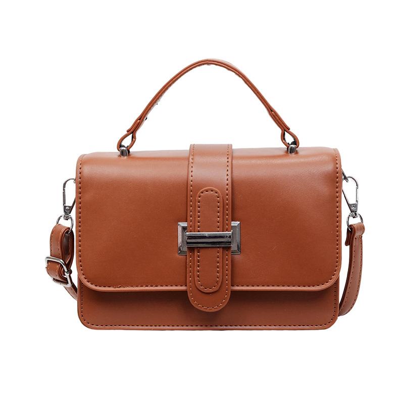 New fashion trend small square bag simple personality shoulder bag fashion messenger bag bag