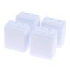 100Pcs Dental Supply Adhesive Disposable Mixing 2Holes Trays Model White Medical