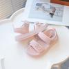 Children's sandals 2025 summer new baby girl hollow beach shoes fashion versatile open-toed boys casual shoes