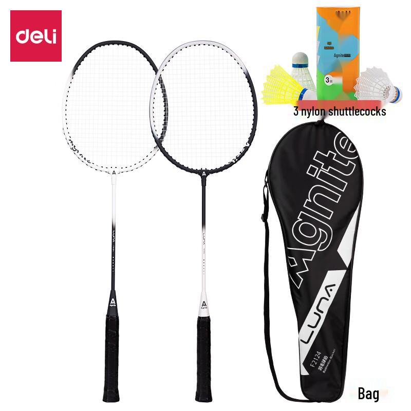 Angnet Deli F2124 Aluminum Badminton Racket Set
