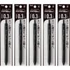 Pentel Ballpoint Pen Gel Ink Gel S 0.3 Mm Black Shaft XBLN123-A Black 5