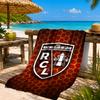 Racing Club De Lens Crest Beach Towel, Quick-drying, Easy To Care For, Suitable for Both Fitness and Beach Vacations,Sports Essential