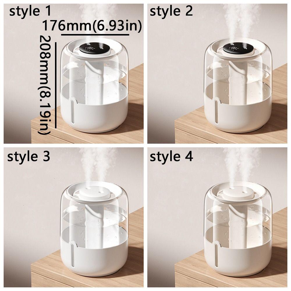 6.8L Capacity Digital Display Humidifier Small Night Light Air Humidifier Aroma Diffuser  Desktop